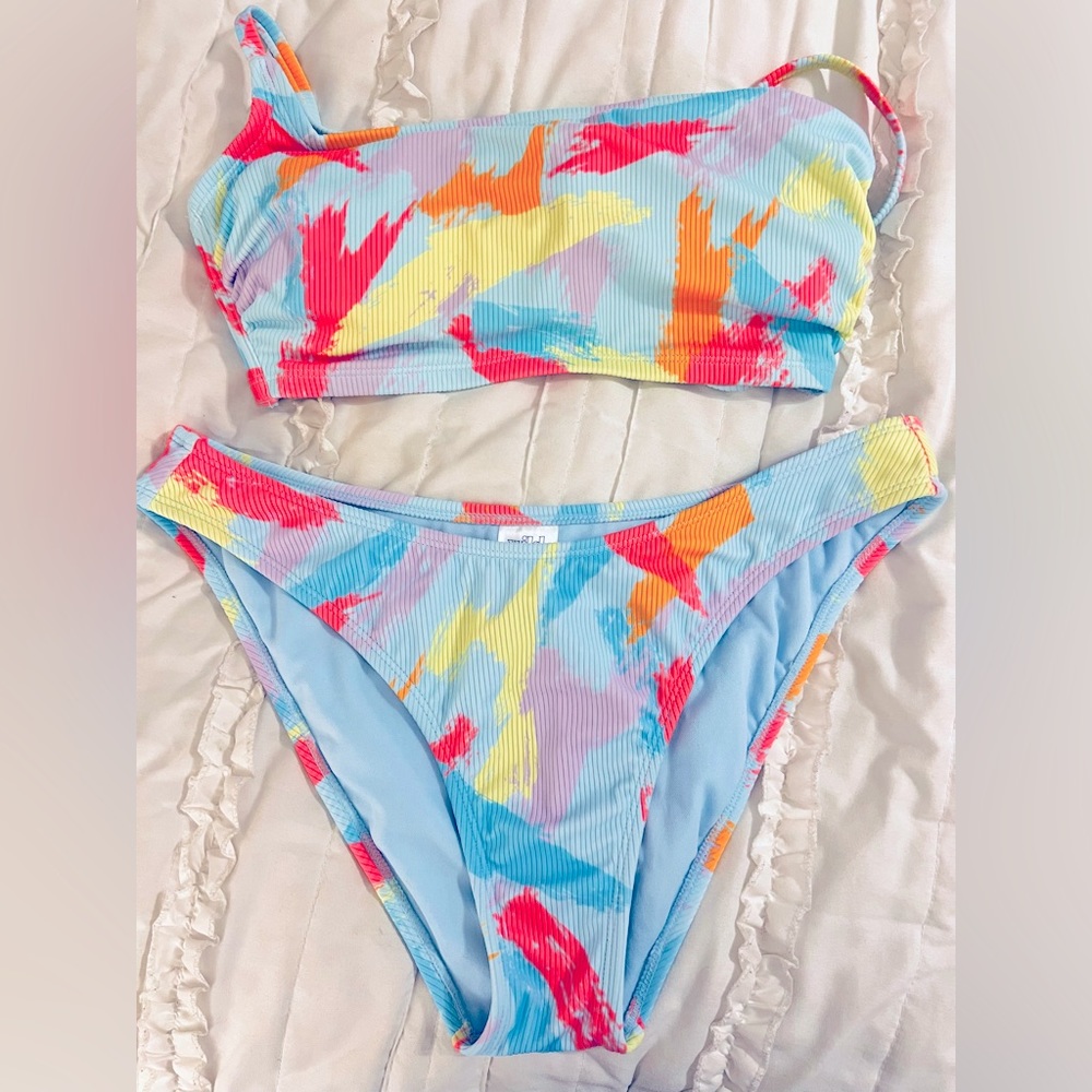 Tie dye swim